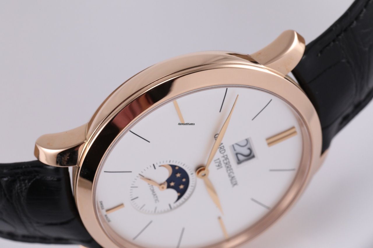 Girard Perregaux 1966 Mens watch Unisex Automatic Rose gold 49556-52-131-bb6c Replica 6