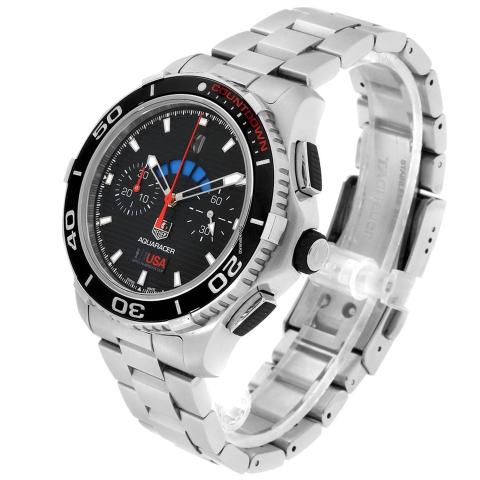 IMG_9081 TAG Heuer Aquaracer 500M Mens watch Unisex Automatic Steel CAK211B.BA0833 Replica 6