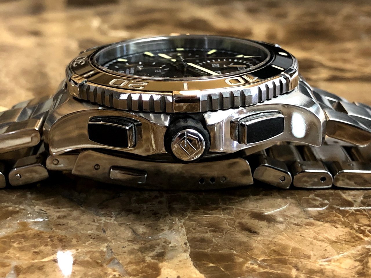 IMG_9081 TAG Heuer Aquaracer 500M Mens watch Unisex Automatic Steel CAK2111 Replica 6