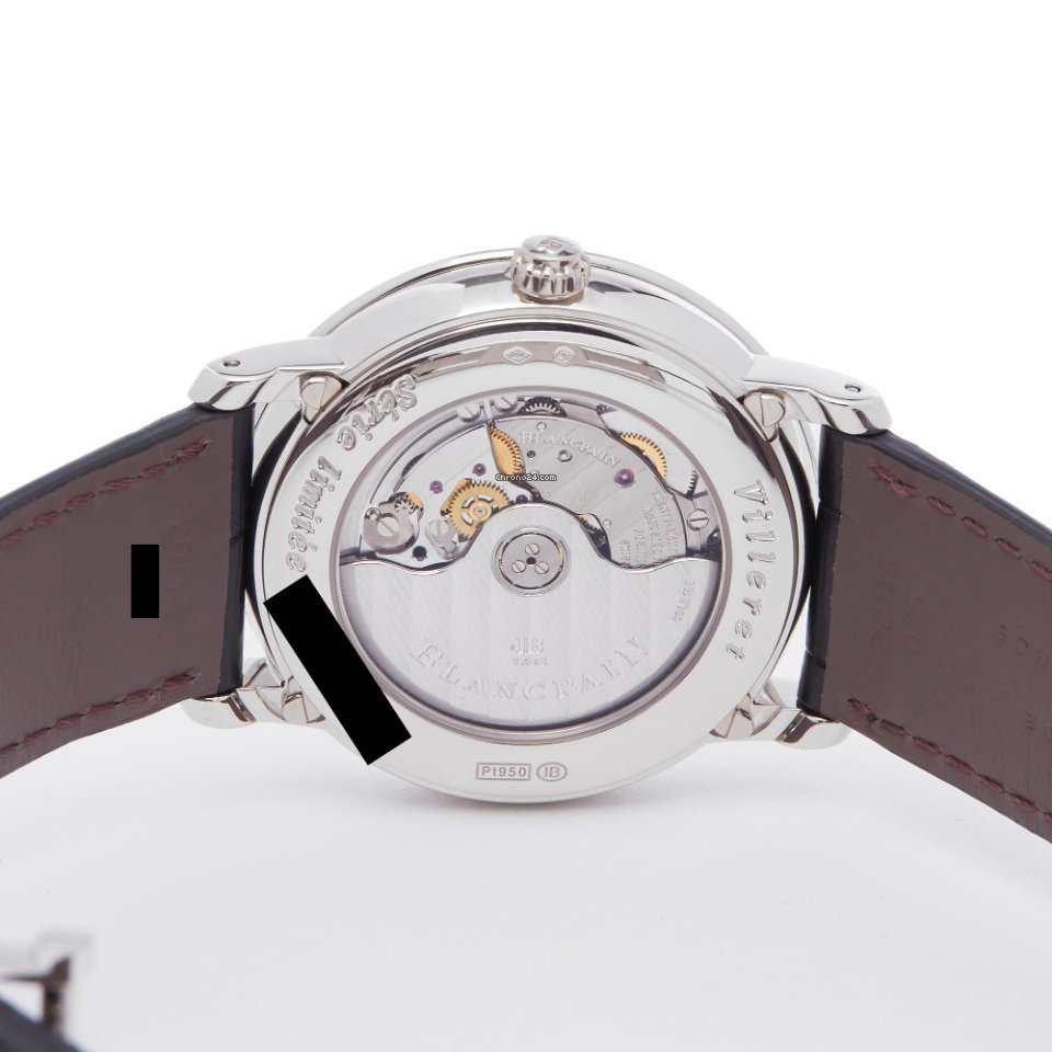 IMG_9081 Blancpain Villeret Mens watch Unisex Automatic Platinum 6057-3442-55B Replica 6