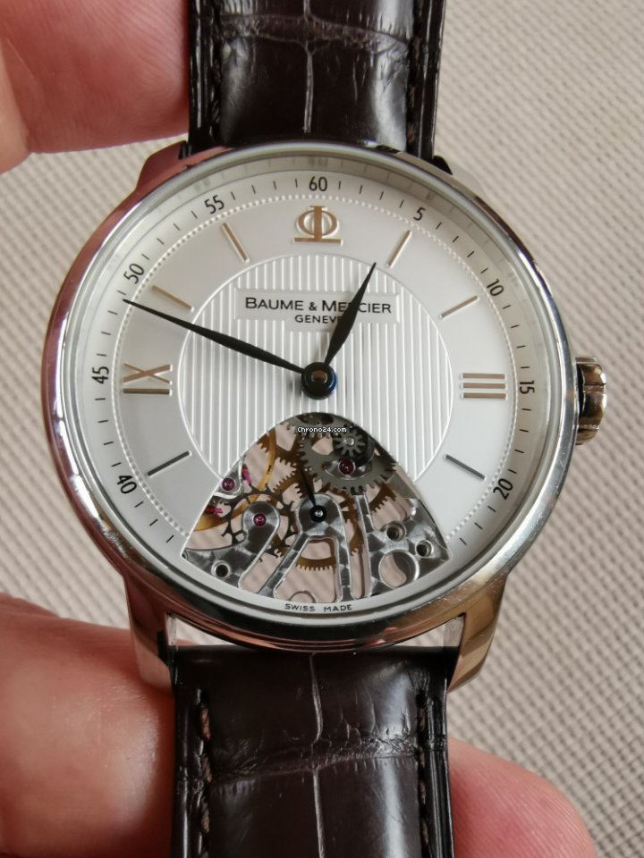 IMG_9081 Baume & Mercier Classima Mens watch Unisex Manual winding Steel 8786 Replica 6