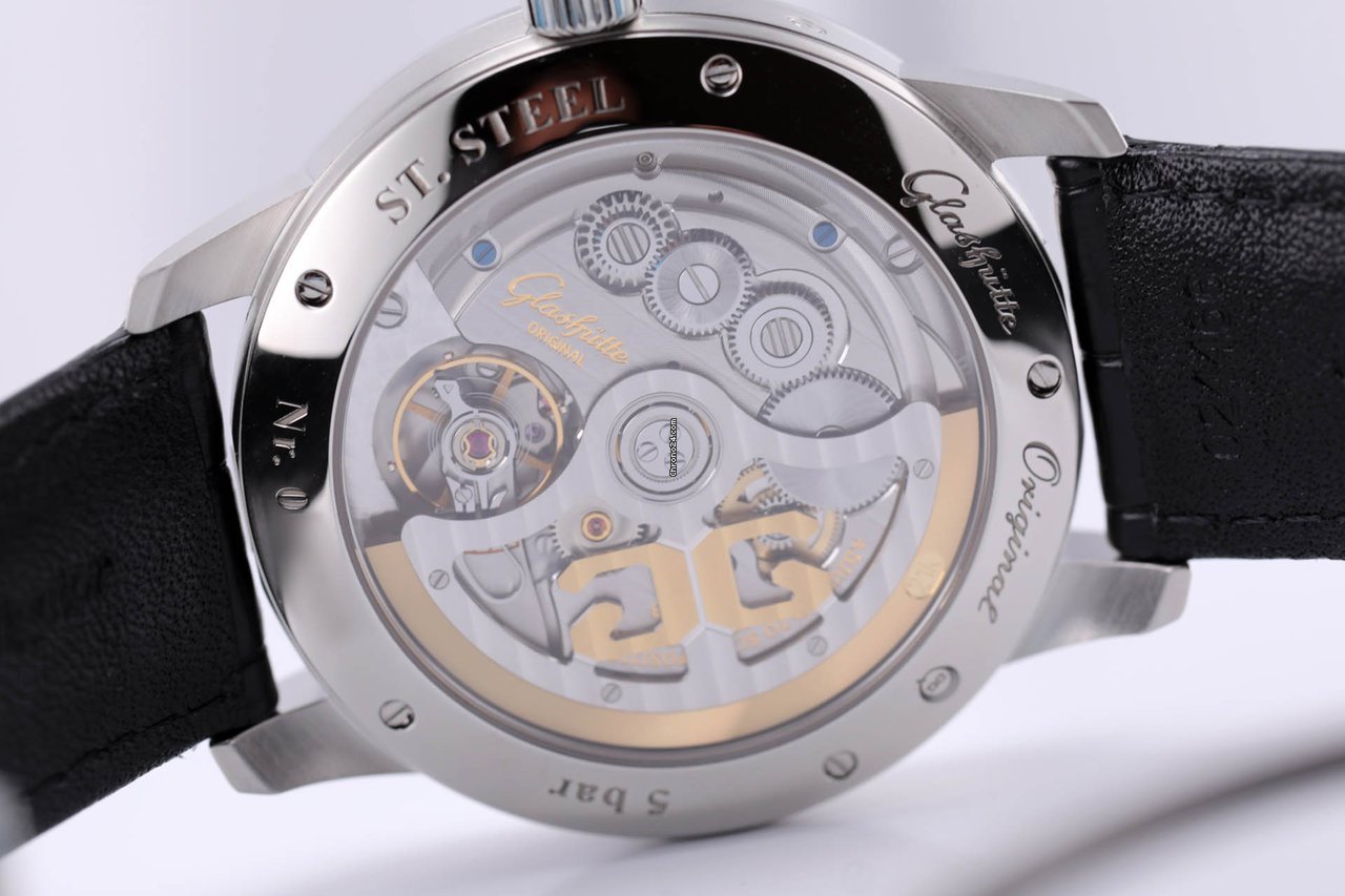 IMG_9081 Glashutte Original Senator Excellence Mens watch Unisex Automatic Steel 1-36-02-01-02-30 Replica 6