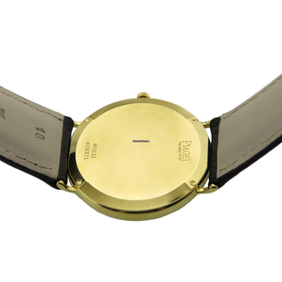 IMG_9081 Piaget Mens watch Unisex Quartz Yellow gold 80231 Replica 6