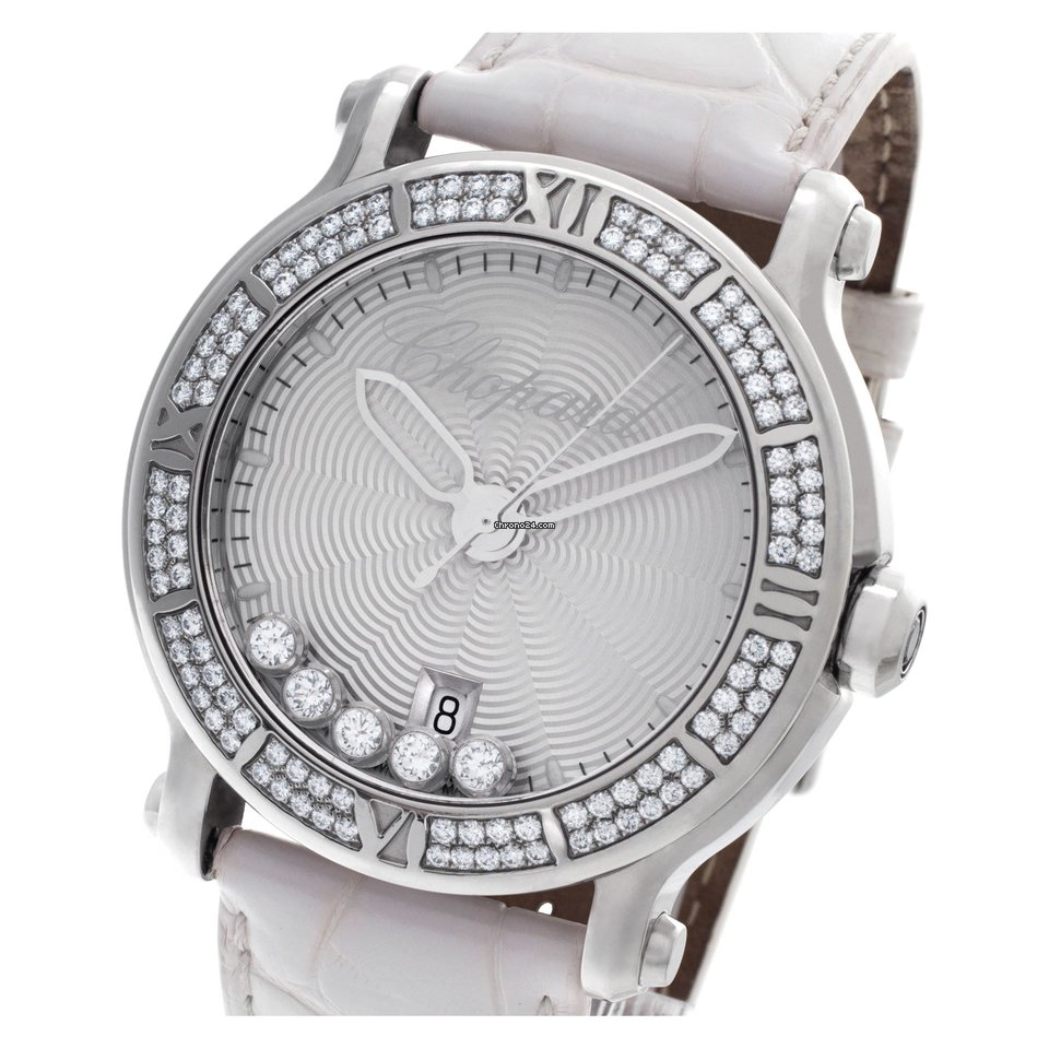 IMG_9081 Chopard Happy Sport Womens watch Quartz Steel 288525-3003 Replica 6