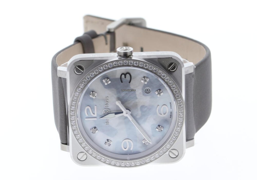 IMG_9081 Bell & Ross BR S Mens watch Unisex Quartz BRS-CAMO-ST-LGD Replica 6