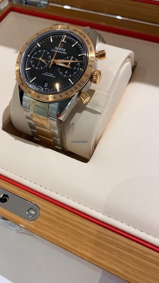 IMG_9081 Omega Speedmaster 57 Mens watch Unisex Automatic Gold Steel 331.20.42.51.01.002 Replica 6