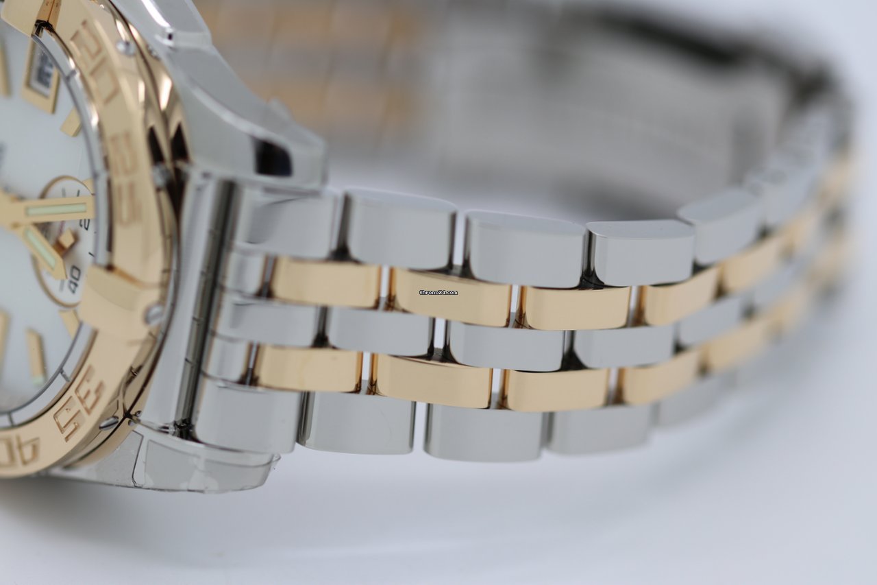 Breitling Galactic 36 Womens watch Automatic Gold Steel C37330121A1C1 Replica 6