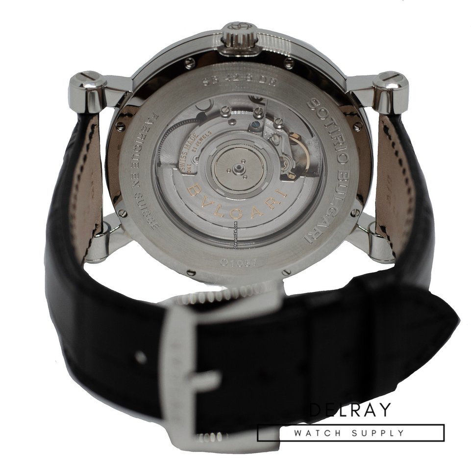 IMG_9081 Bulgari Sotirio Mens watch Unisex Automatic Steel 101707 Replica 6