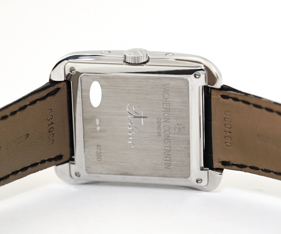 IMG_9081 Vacheron Constantin Historiques Mens watch Unisex Automatic White gold 47300 000G-9064 Replica 6