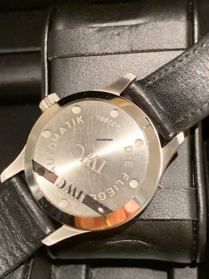 IMG_9081 IWC Pilot Mark Mens watch Unisex Automatic Steel 3241-001 Replica 6
