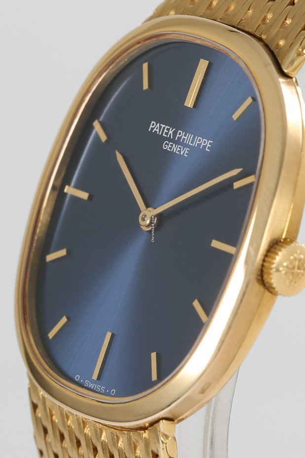 Patek Philippe Golden Ellipse Mens watch Unisex Manual winding Yellow gold 3548 Replica 6