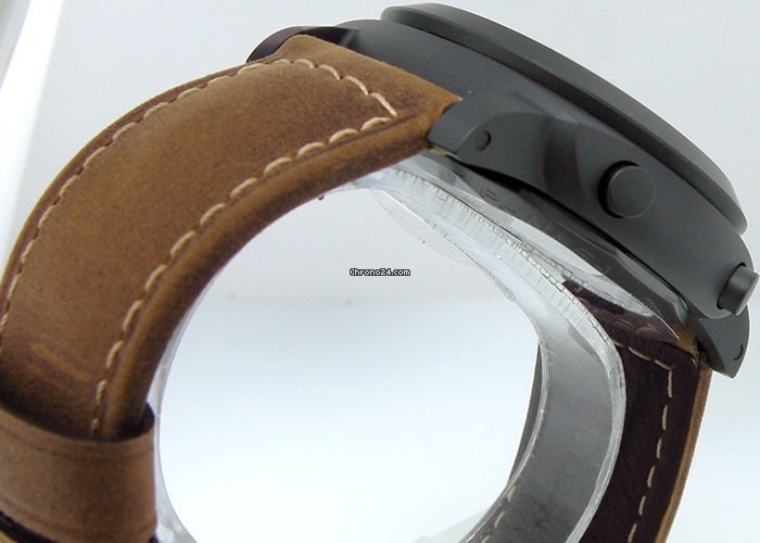 IMG_9081 Panerai Luminor 1950 3 Days Chrono Flyback Mens watch Unisex Automatic Ceramic PAM00580 Replica 6