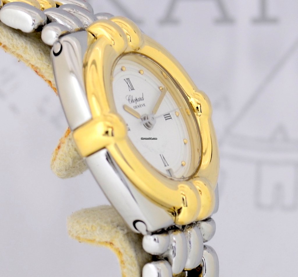 IMG_9081 Chopard Gstaad Womens watch Quartz Gold Steel 8112 Replica 6
