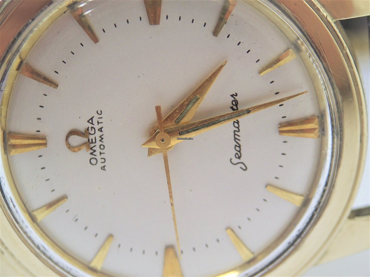 Omega Seamaster Mens watch Unisex Automatic Yellow gold GX6546 Replica 6