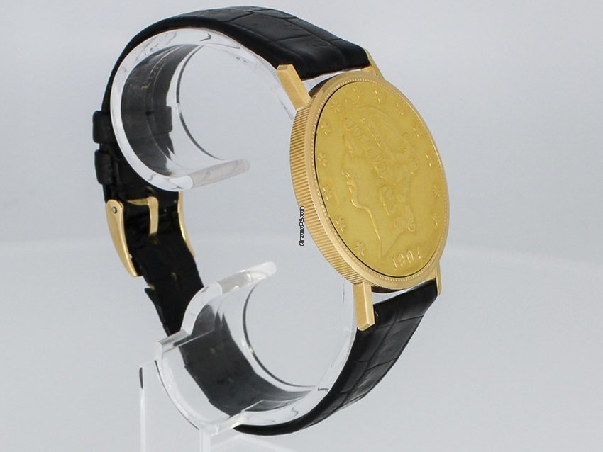 IMG_9081 Ulysse Nardin Mens watch Unisex Manual winding Yellow gold 10264-1 Replica 6