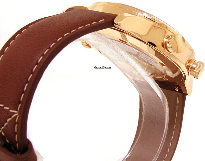 IMG_9081 Patek Philippe Travel Time Mens watch Unisex Automatic Rose gold 5524R Replica 6