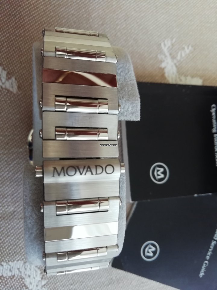 IMG_9081 Movado Vizio Mens watch Unisex Quartz Steel 83 C2 878.7 Replica 6