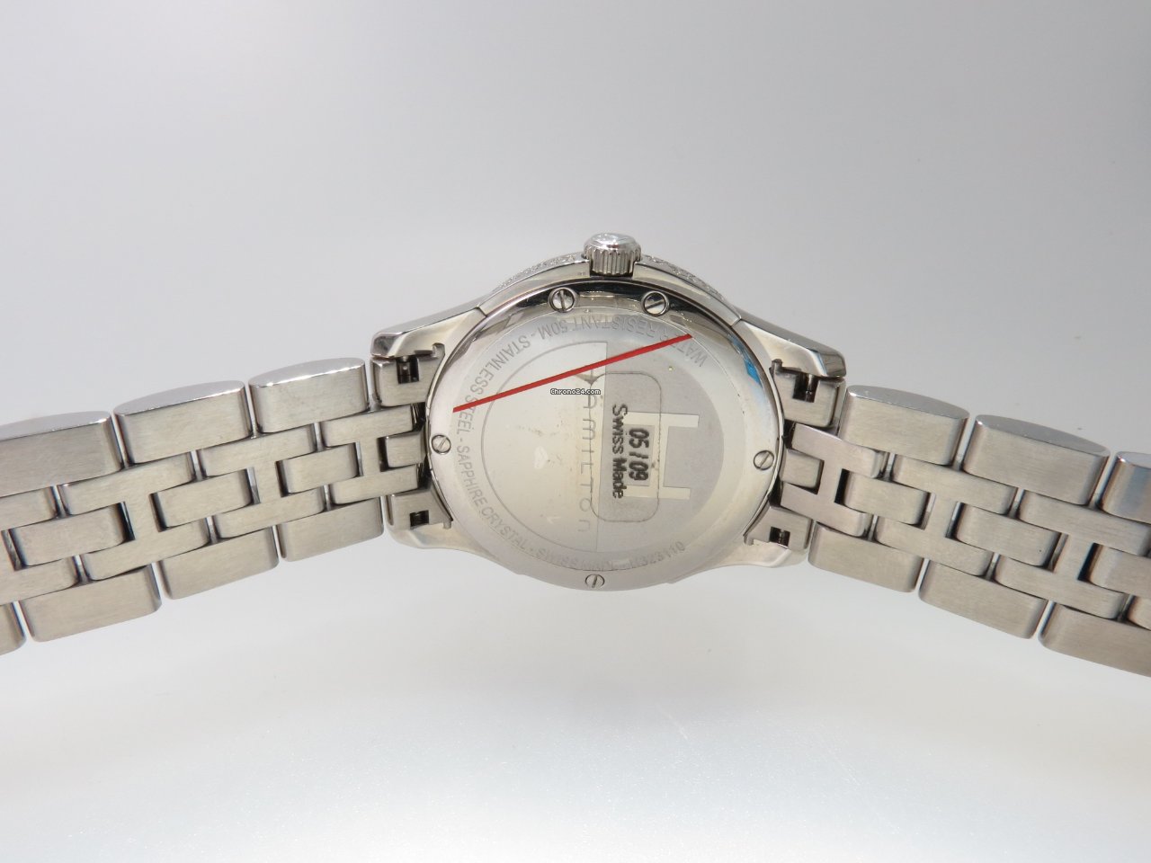 Hamilton Jazzmaster Mens watch Unisex Quartz Steel H32311135 Replica 6