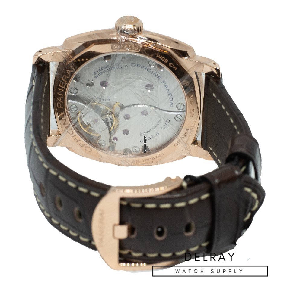 Panerai Radiomir 1940 3 Days Mens watch Unisex Manual winding Rose gold PAM515 Replica 6