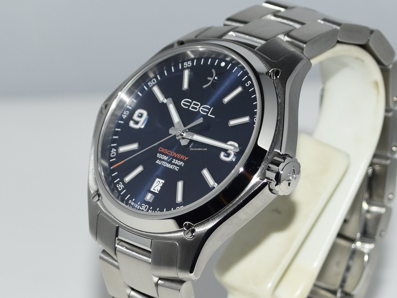 IMG_9081 Ebel Discovery Mens watch Unisex Automatic Steel 1216458 Replica 6