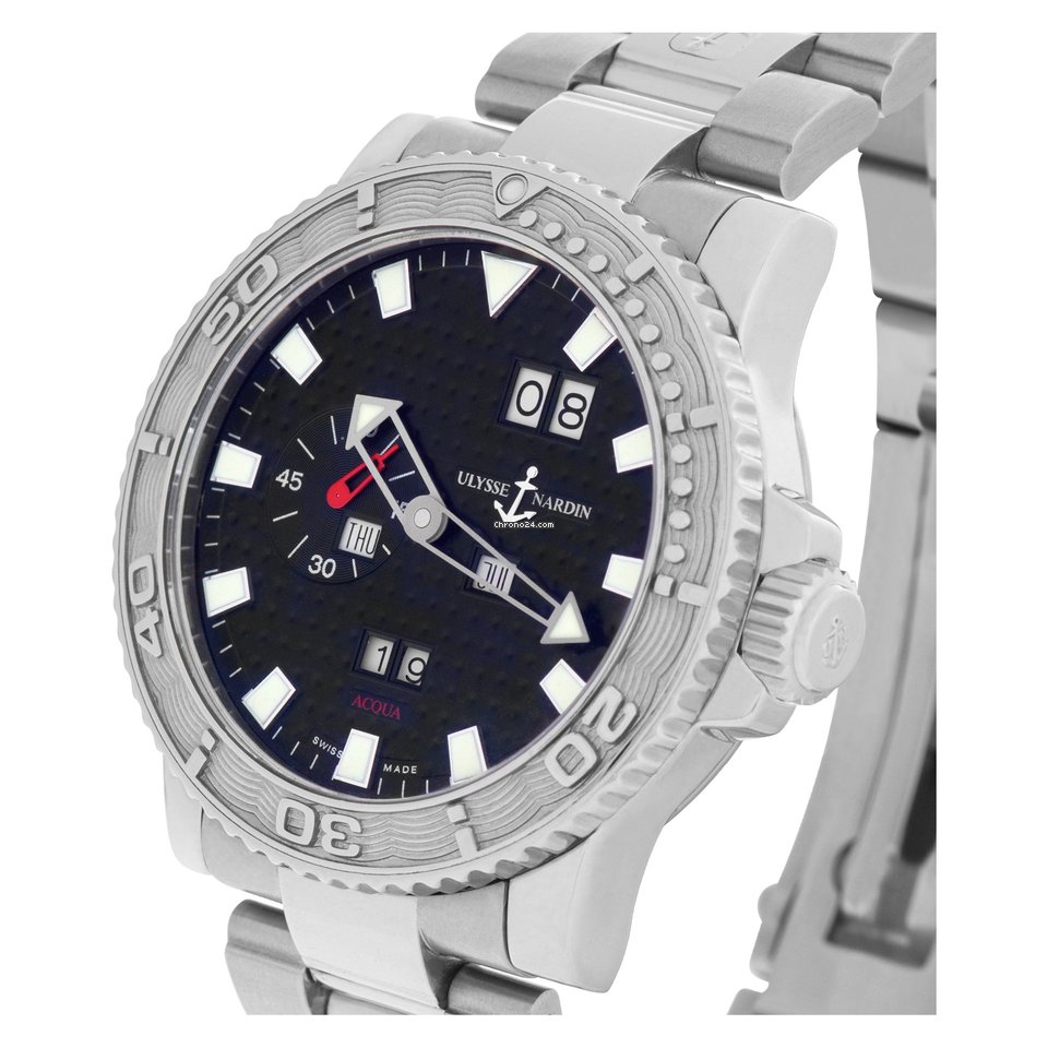IMG_9081 Ulysse Nardin Marine Mens watch Unisex Automatic Steel 333-88-3 92 Replica 6