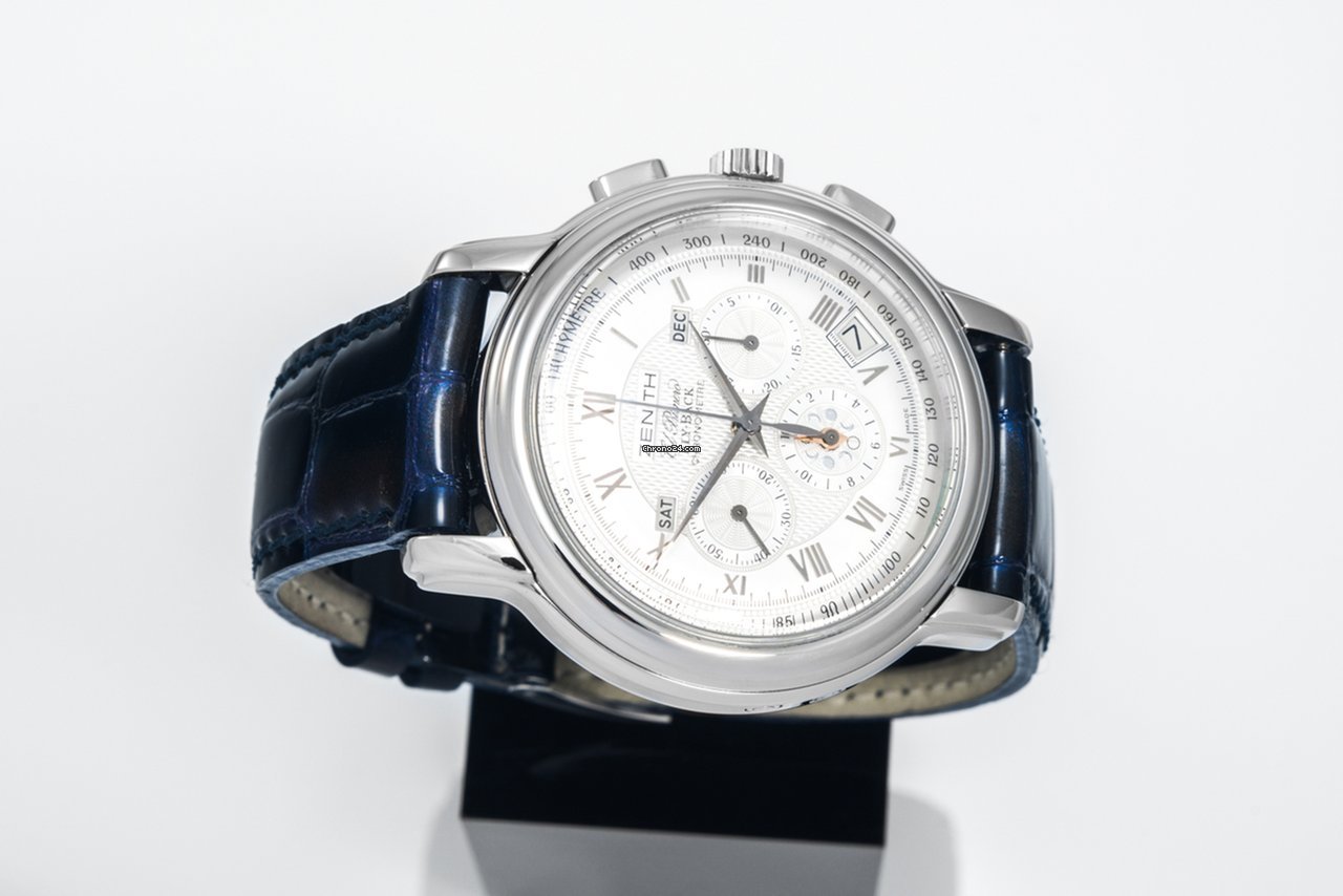 Zenith El Primero Mens watch Unisex Automatic Steel 03.1250.4009 Replica 6
