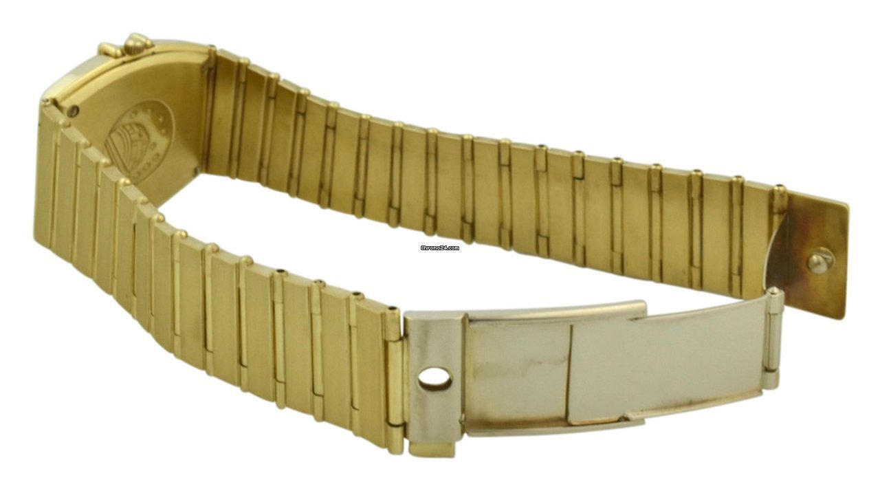 Omega Constellation Quartz Mens watch Unisex Quartz Yellow gold 498.0019 Replica 6