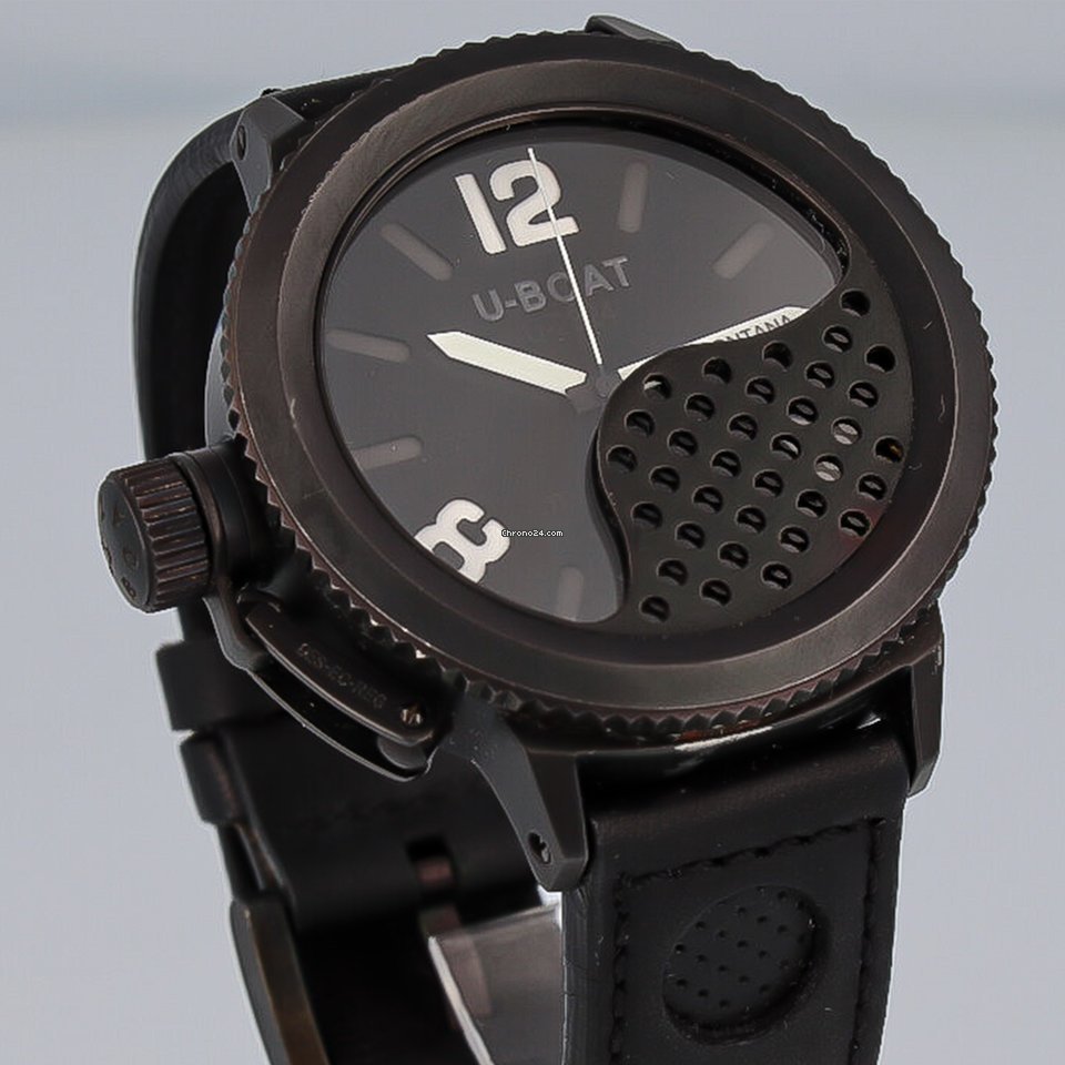 IMG_9081 U-Boat Flightdeck Mens watch Unisex Automatic Steel U-2824 Replica 6