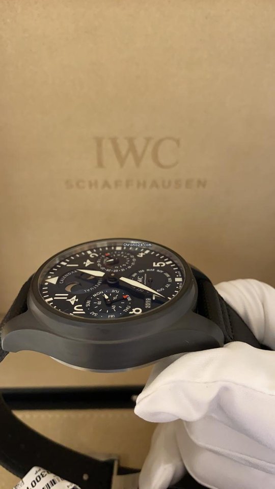 IMG_9081 IWC Big Pilot Mens watch Unisex Automatic Ceramic IW503001 Replica 6