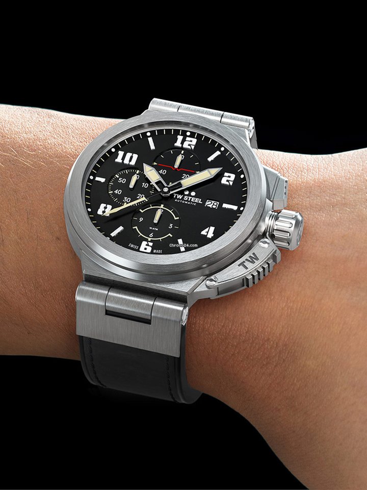 IMG_9081 TW Steel Mens watch Unisex Automatic Steel ACE204 Replica 6