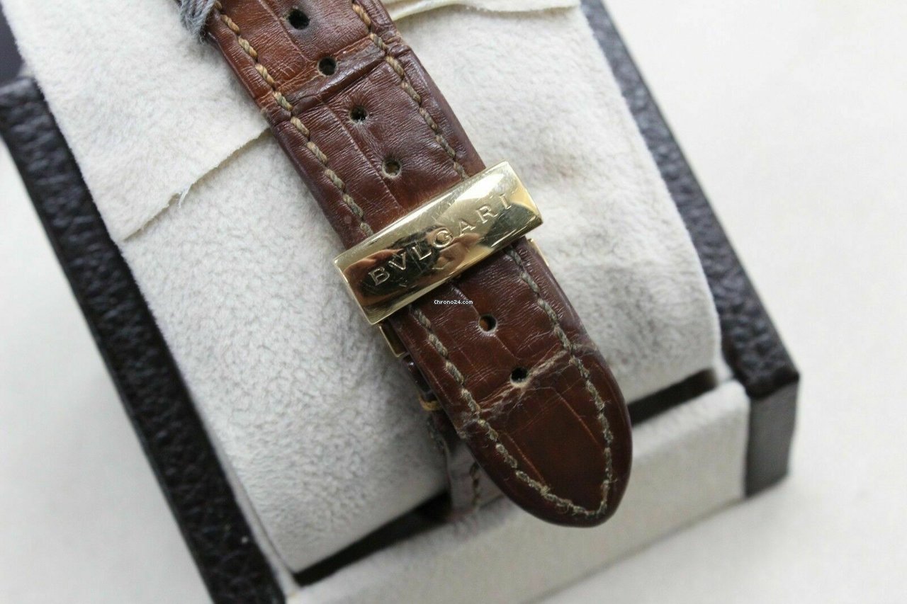 IMG_9081 Bulgari Assioma Mens watch Unisex Automatic Yellow gold AA44 G CH Replica 6