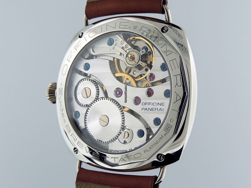 IMG_9081 Panerai Special Editions Mens watch Unisex Manual winding Platinum PAM00262 Replica 6