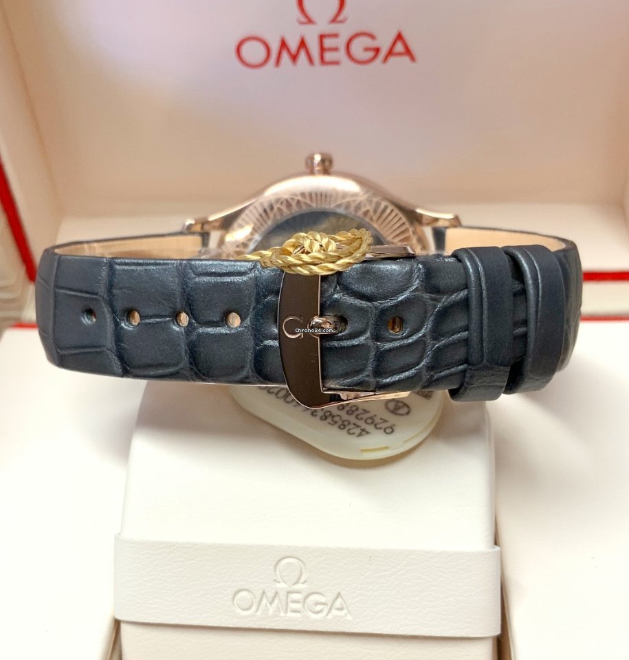 IMG_9081 Omega De Ville Tresor Womens watch Quartz Rose gold 428.58.36.60.02.001 Replica 6