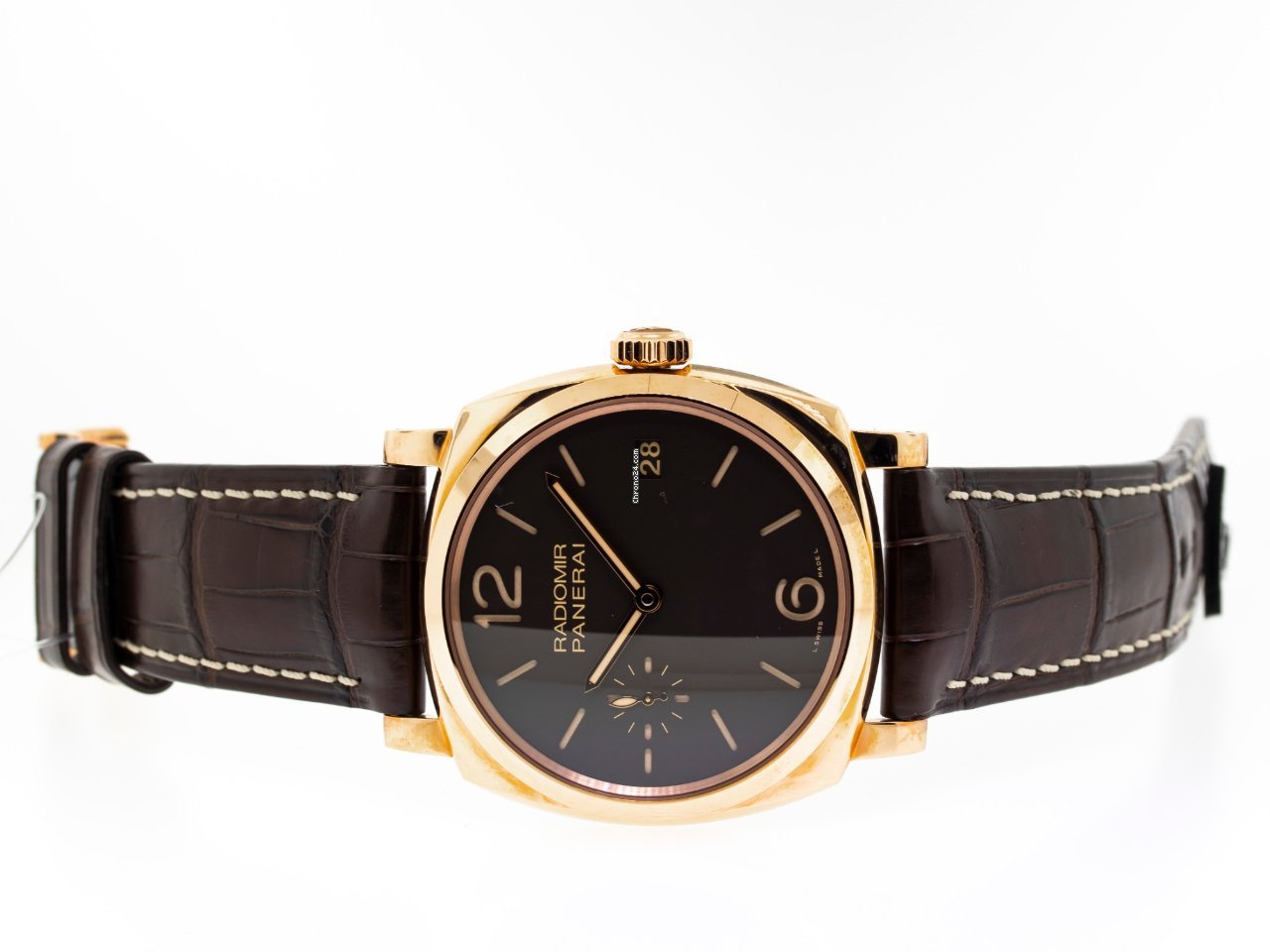 Panerai Radiomir 1940 3 Days Mens watch Unisex Manual winding Rose gold PAM 00515 Replica 6