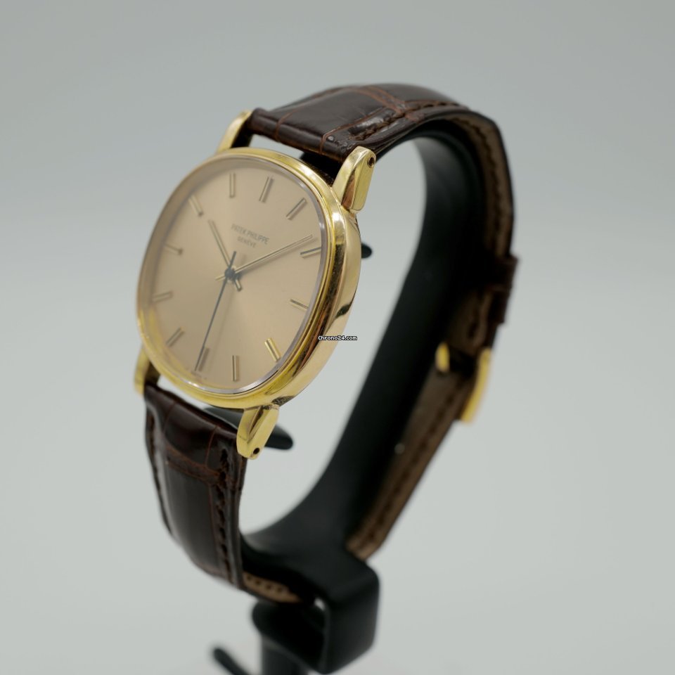 IMG_9081 Patek Philippe Golden Ellipse Mens watch Unisex Automatic Yellow gold 3586 Replica 6