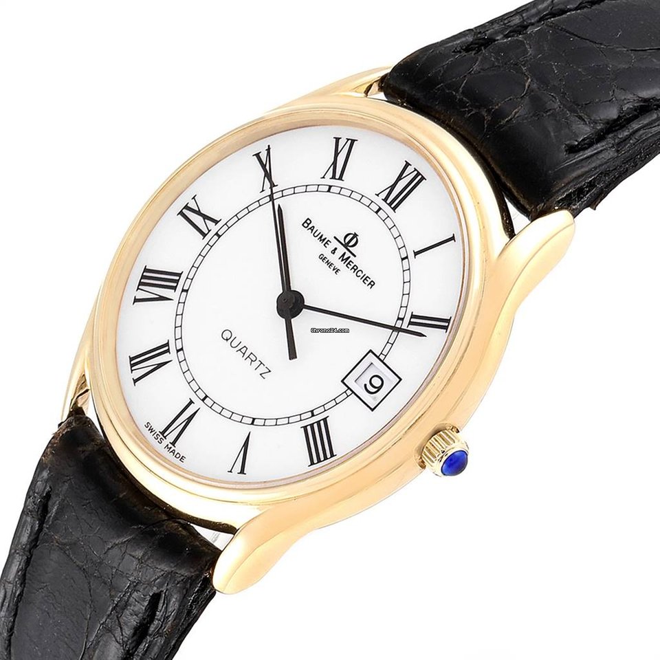 IMG_9081 Baume & Mercier Classima Mens watch Unisex Quartz Yellow gold 95248 Replica 6