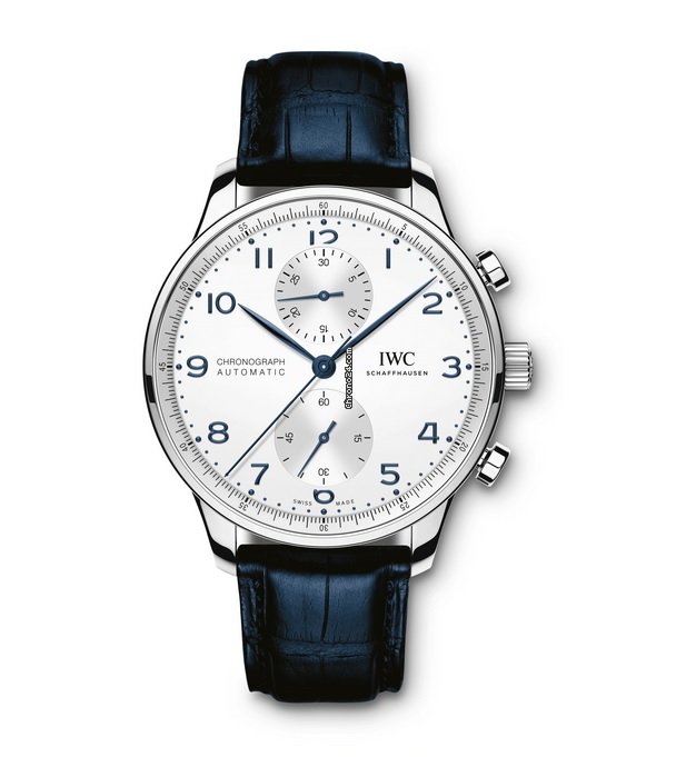 IWC Portuguese Chronograph Mens watch Unisex Automatic Steel IW371605 Replica 6