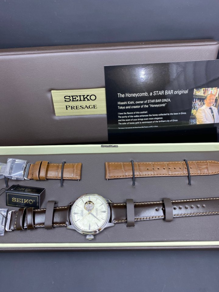Seiko Presage Mens watch Unisex Automatic Steel SSA409J1 Replica 6