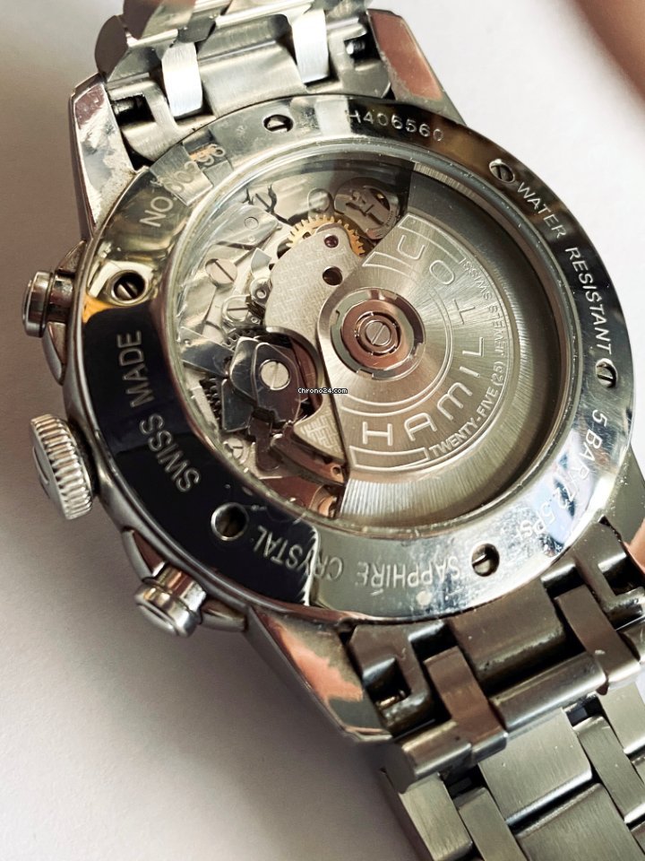 IMG_9081 Hamilton Railroad Mens watch Unisex Automatic Steel Hamilton H406560 Replica 6