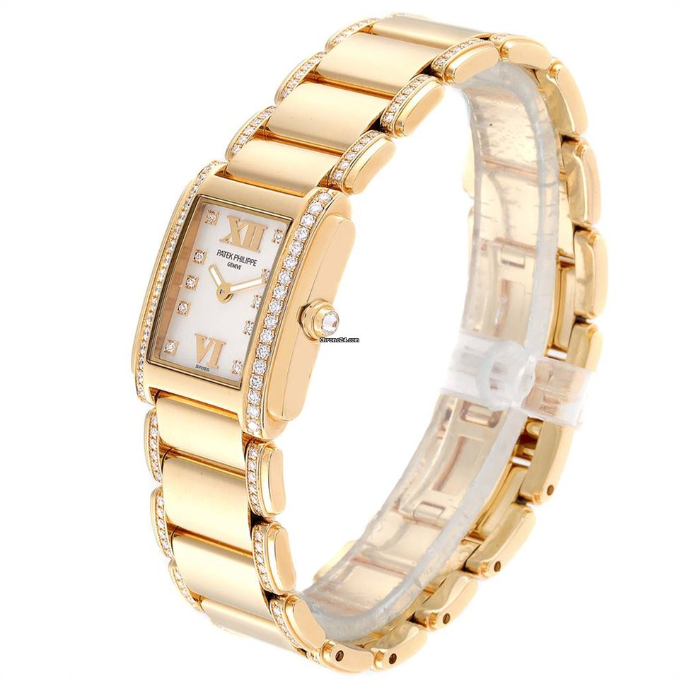 Patek Philippe Twenty~4 Womens watch Quartz Rose gold 4908 11R-011 Replica 6