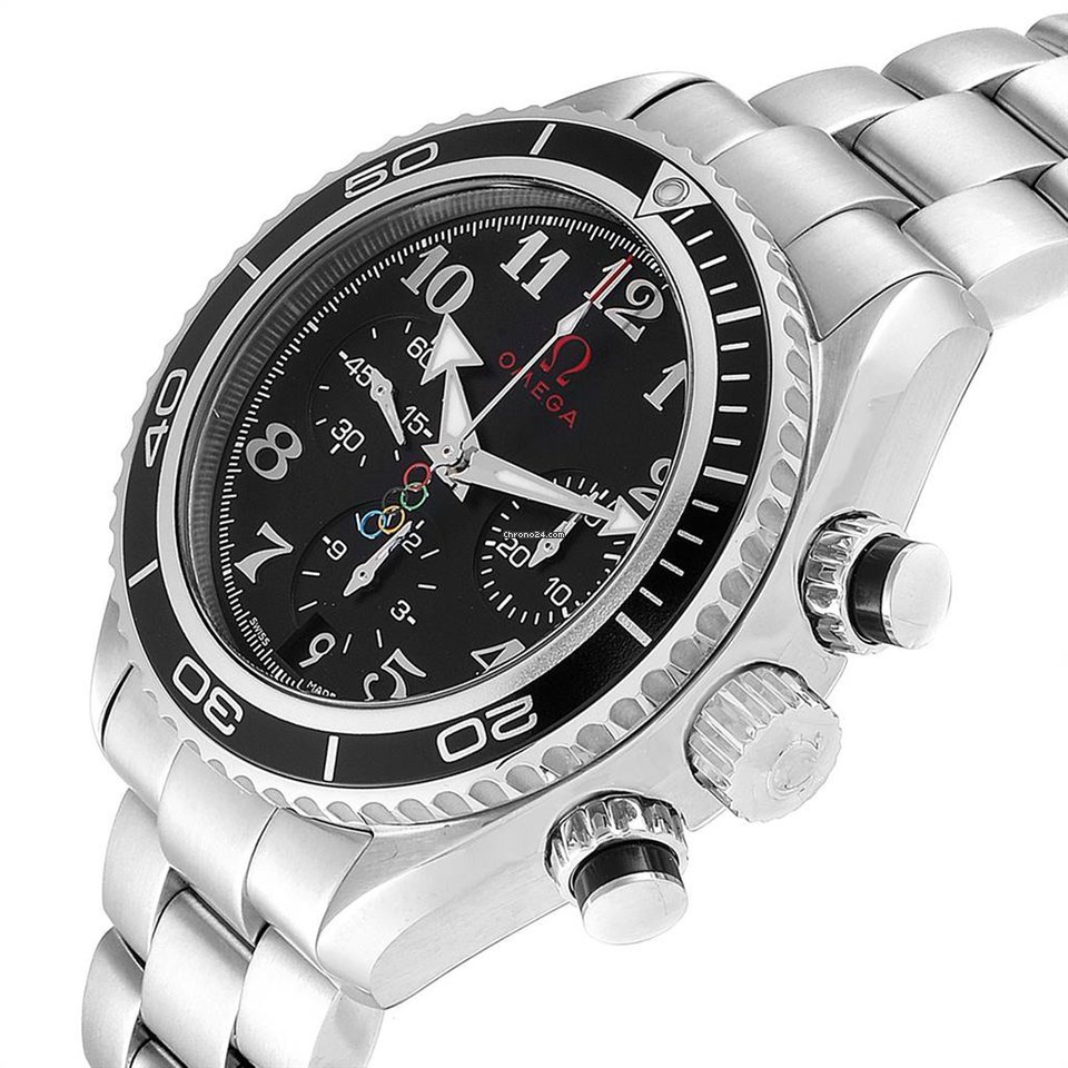 IMG_9081 Omega Seamaster Planet Ocean Chronograph Mens watch Unisex Automatic Steel 222.30.38.50.01.003 Replica 6