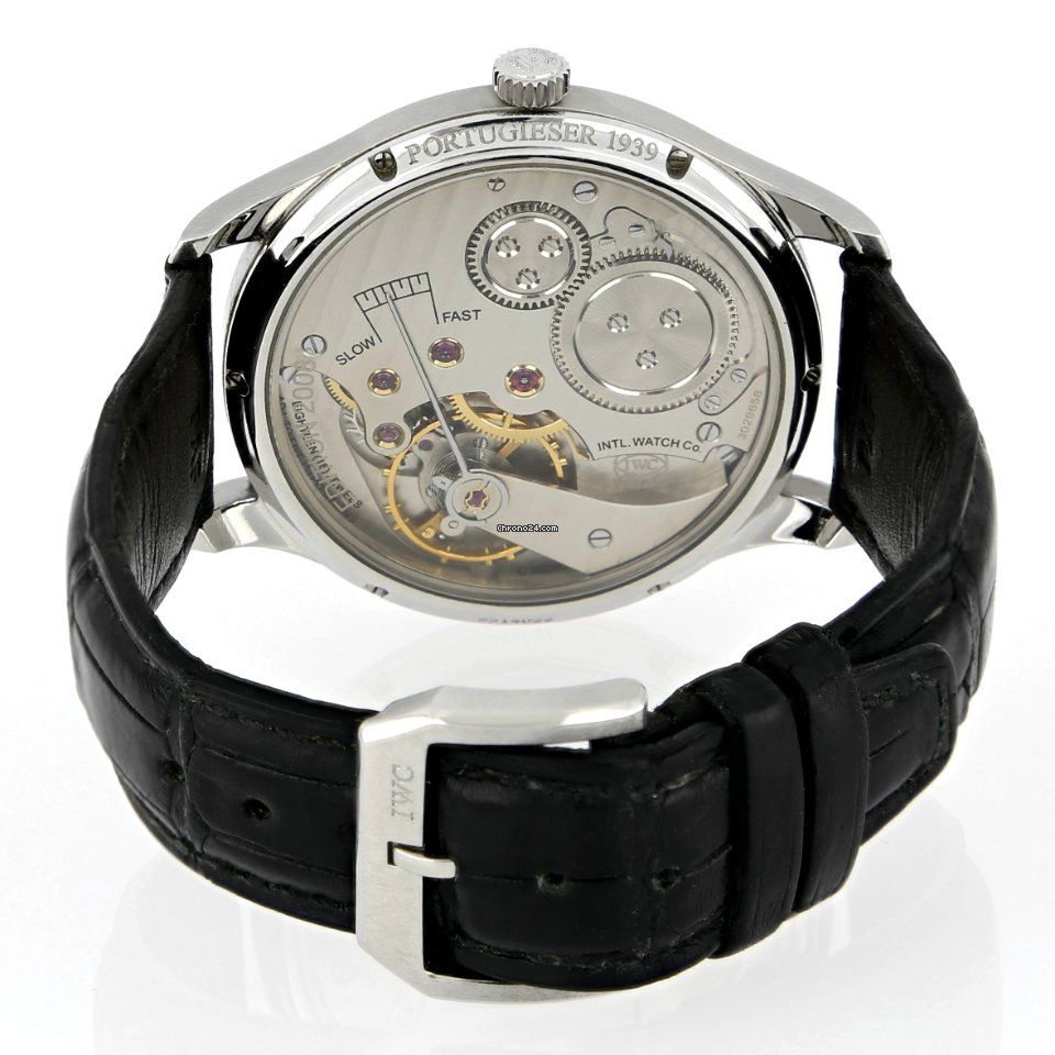 IMG_9081 IWC Portuguese Hand-Wound Manual winding Steel 544501 Replica 6