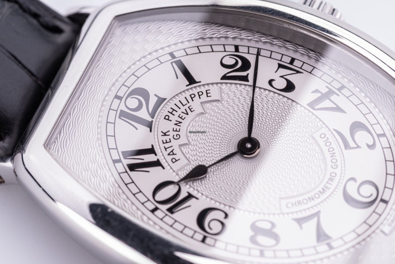 IMG_9081 Patek Philippe Gondolo Mens watch Unisex Manual winding Platinum 5098P-001 Replica 6