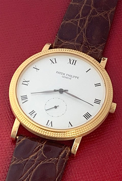 IMG_9081 Patek Philippe Calatrava Mens watch Unisex Manual winding Yellow gold 3919 J-001 Replica 6