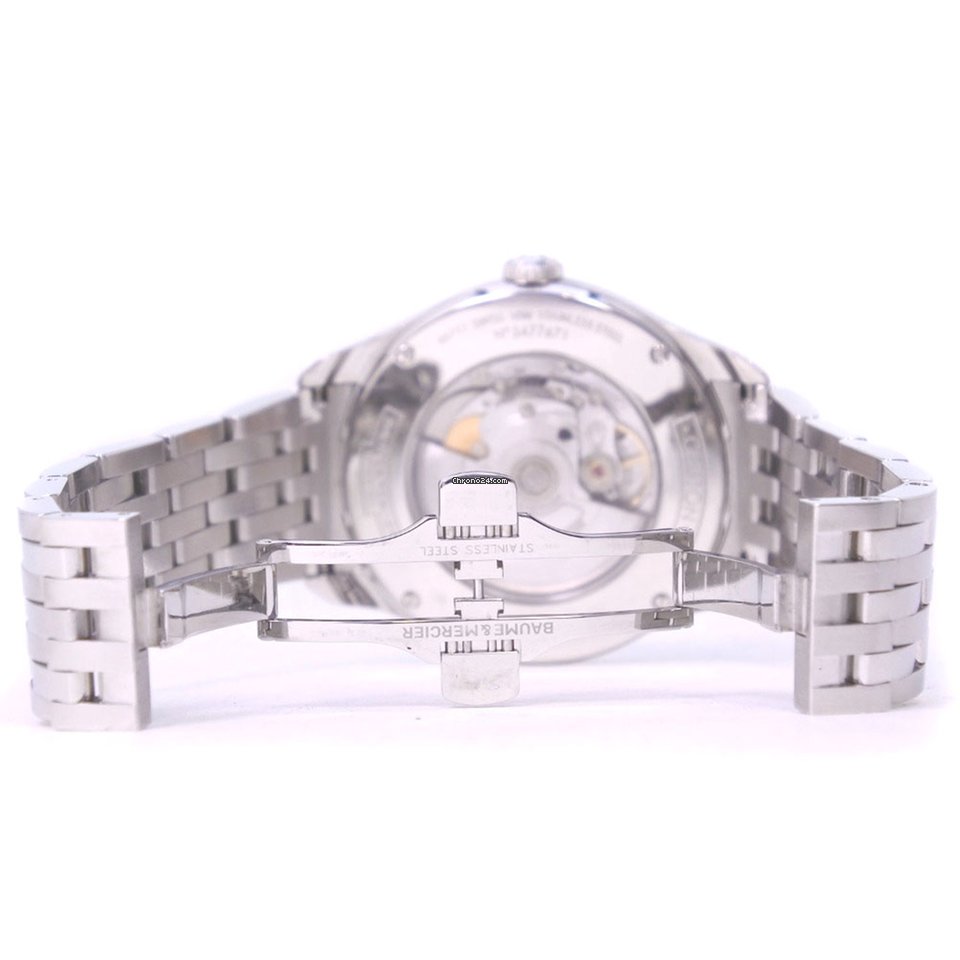 Baume & Mercier Clifton Mens watch Unisex Automatic Steel 65717 MOA10099 Replica 6