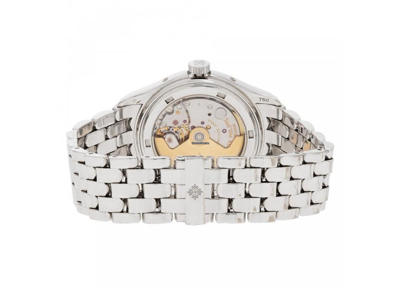 IMG_9081 Patek Philippe Annual Calendar Mens watch Unisex Automatic White gold 5037 1G-001 Replica 6