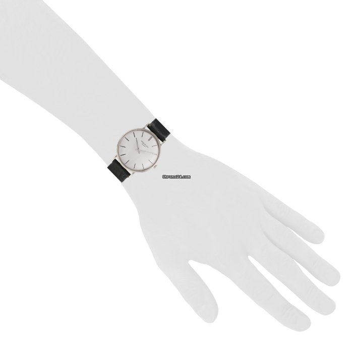 IMG_9081 Patek Philippe Calatrava Mens watch Unisex Manual winding White gold 3538 Replica 6