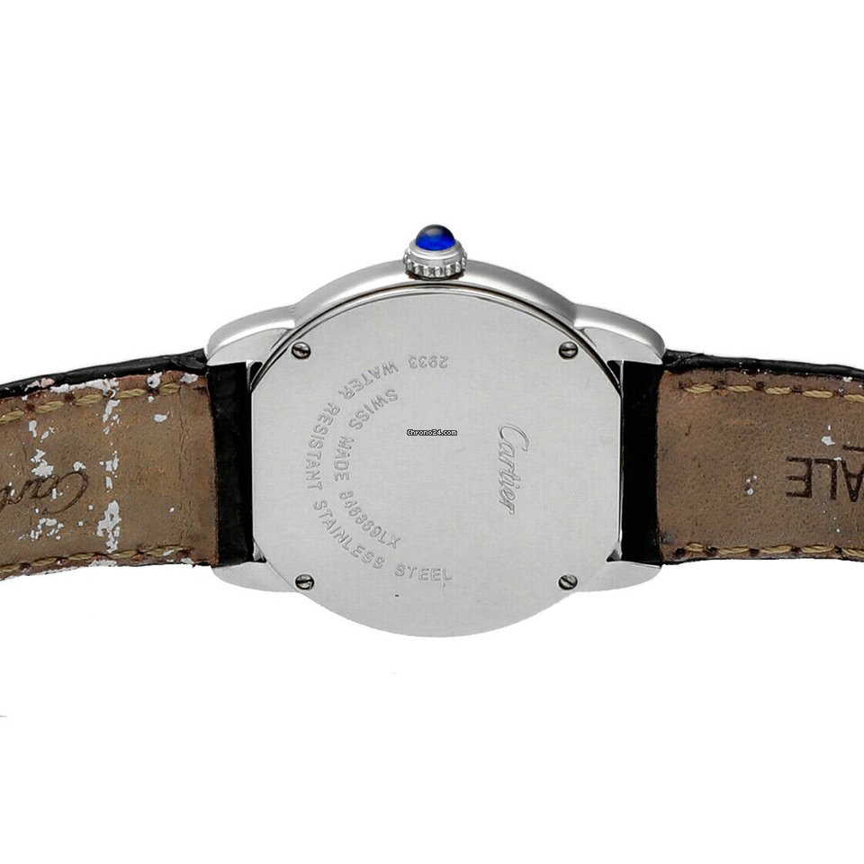 IMG_9081 Cartier Ronde Solo de Cartier Quartz Steel 2933 Replica 6
