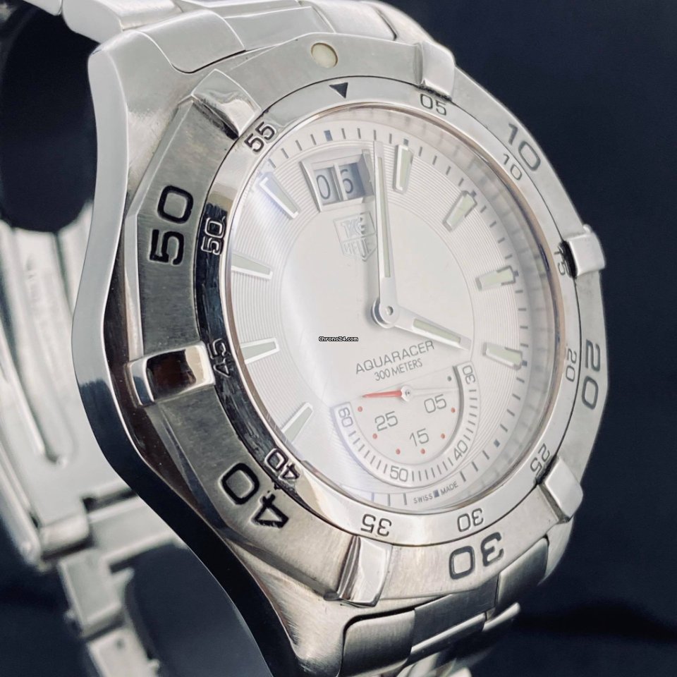 IMG_9081 TAG Heuer Aquaracer 300M Mens watch Unisex Quartz Steel WAF1011 Replica 6