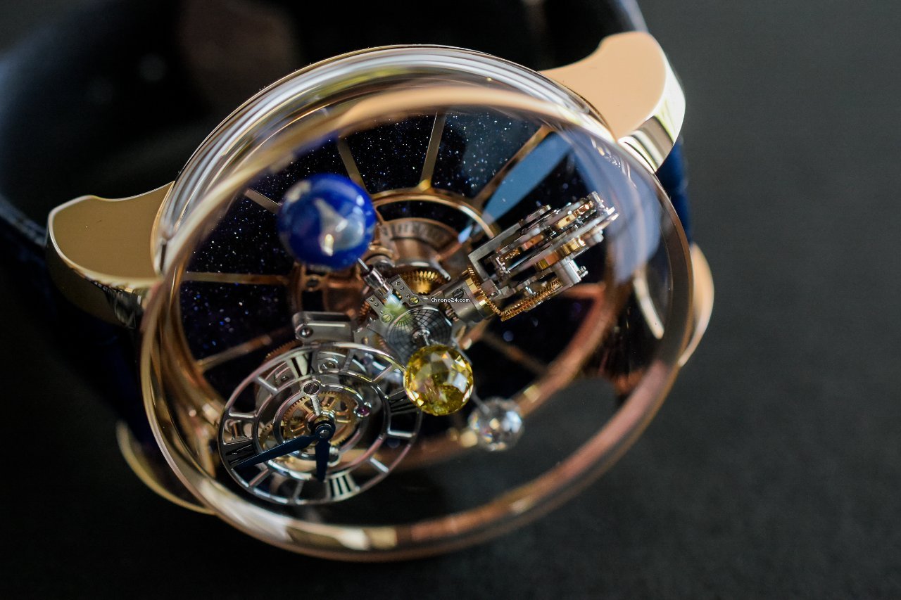 Jacob & Co. Astronomia Mens watch Unisex Automatic Rose gold JCAA06 Unique Edition Replica 6